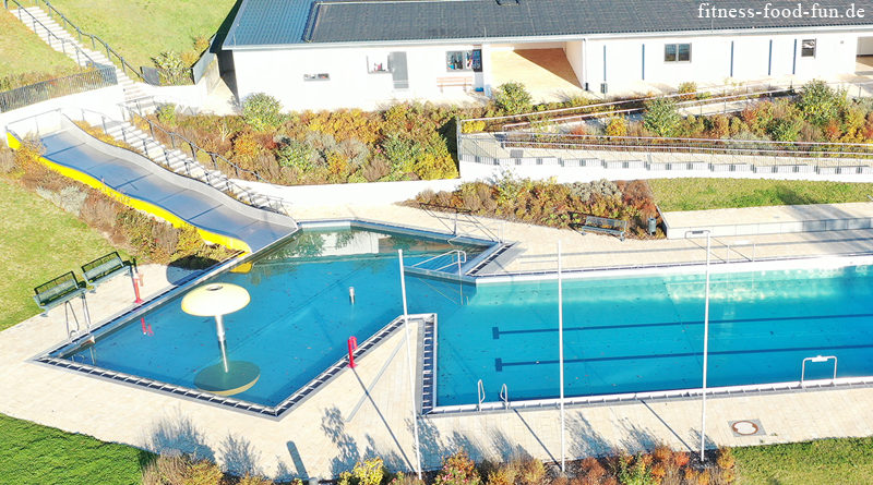 Schwimmbad Freibad Hallenbad Gehen Laufen Familie