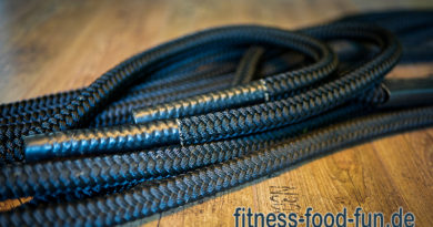Battle Rope Fitnessgerät fitness food fun
