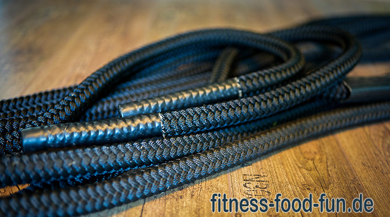Battle Rope Fitnessgerät fitness food fun
