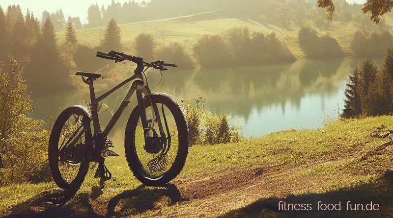 Mountainbike Landscape Landschaft Übungen für über Fünfzigjährige, um Kraft und Flexibilität zu verbessern