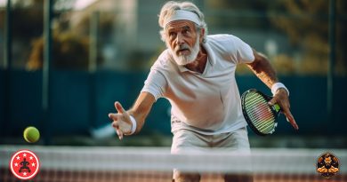 Tipps zur Vermeidung von Verletzungen beim Training für über 50-Jährige Mann Tennis Ü50