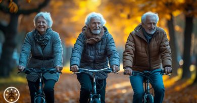 Wie man Fitness in den Alltag integrieren kann - Fahrrad fahren Laufen Bewegung Fit mit über 50