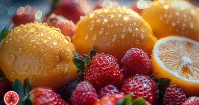 Ernährung zur Stärkung Deines Immunsystems: Ein Leitfaden für bewusste Entscheidungen Früchte Zitronen Erdbeeren Superfood