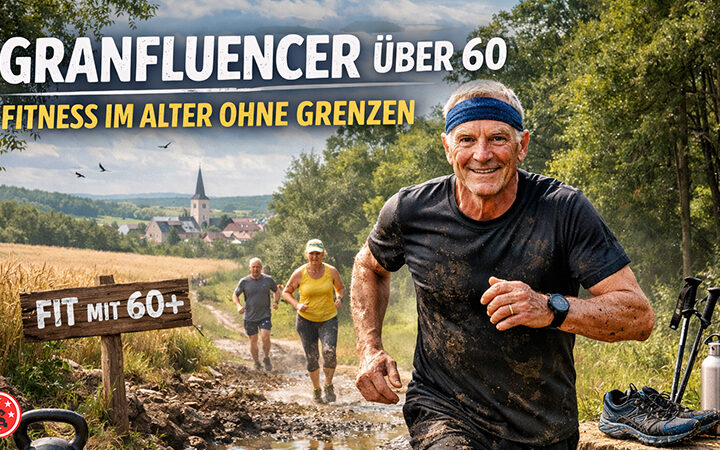 Granfluencer zeigen, wie Fitness über 60 gelingt - am Beispiel von Rainer Ott: motivierender Crosslauf, echte Ausdauer und aktive Lebensfreude. Warum Alter kein Hindernis ist und Best Ager heute inspirieren.