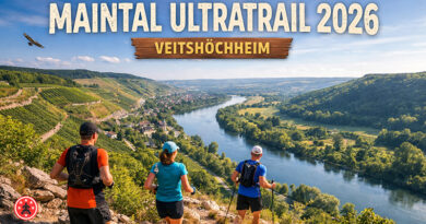 Maintal Ultratrail 2026 in Veitshöchheim: Am 18. Juli führen drei abwechslungsreiche Strecken durch Weinberge, Wälder und Naturschutzgebiete entlang des Mains.
