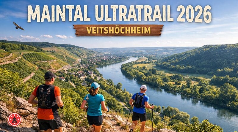 Maintal Ultratrail 2026 in Veitshöchheim: Am 18. Juli führen drei abwechslungsreiche Strecken durch Weinberge, Wälder und Naturschutzgebiete entlang des Mains.