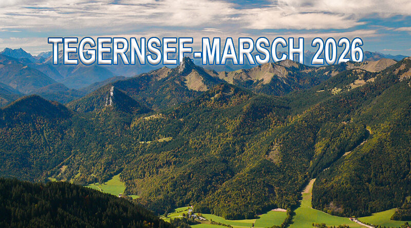 Tegernsee-Marsch 2026 - Neues Wander-Highlight in Bayern